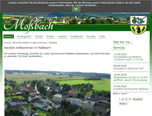 Tablet Screenshot of mossbach.de